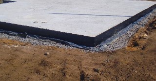Бетонный фундамент Новомосковск. Заказать под ключ цена от 3243 руб/м3
